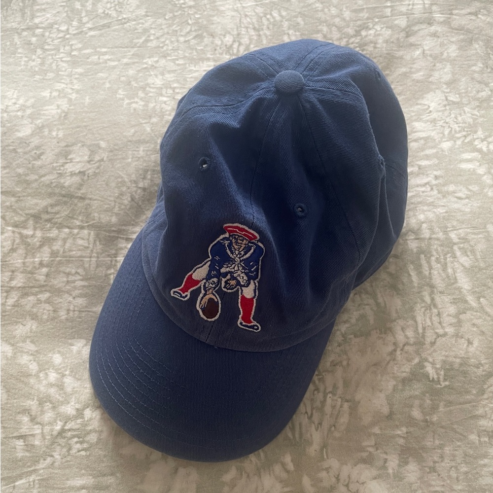 Blue Embroidered Patriots Cap